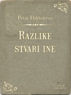 cover image of Razlike stvari ine